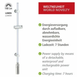 Wenko LED Duschstange 94 Cm RGB-Farbwechsel & Warmweiß 24 Wenko LED Duschstange 94 Cm RGB-Farbwechsel & Warmweiß -Günstiges Wenko Geschäft unnamed file 9682