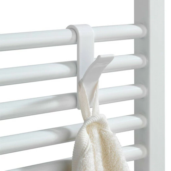 Wenko Haken Für Handtuchheizkörper Weiß 8er Set 11 Wenko Haken Für Handtuchheizkörper Weiß 8er Set – Bild 9