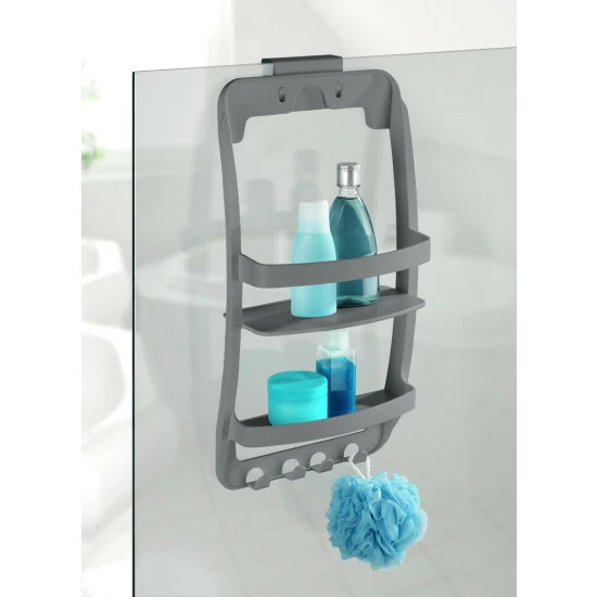 Wenko Badregal Universal, Anthrazit 8 Wenko Badregal Universal, Anthrazit – Bild 6