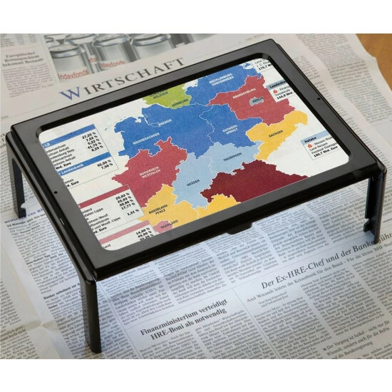 Wenko Leselupe LED & Reinigungsschwamm, 2er Set 4 Wenko Leselupe LED & Reinigungsschwamm, 2er Set – Bild 2