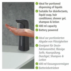 Wenko Sensor Desinfektionsmittel- Und Seifenspender Larino -Günstiges Wenko Geschäft unnamed file 9728