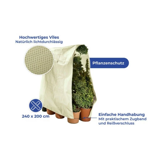 Wenko Pflanzenschutz Vlies 240 X 200 Cm 6 Wenko Pflanzenschutz Vlies 240 X 200 Cm – Bild 4