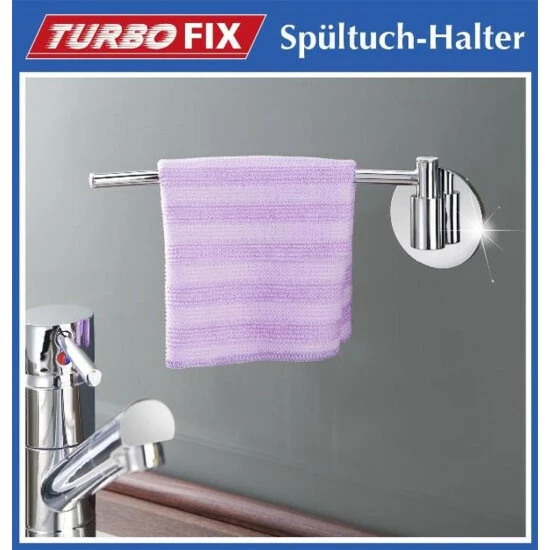 Wenko Turbo-Loc® Edelstahl Spültuch-Halter 13 Wenko Turbo-Loc® Edelstahl Spültuch-Halter – Bild 11
