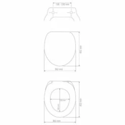 Wenko Premium WC-Sitz Sedilo Matt Grau