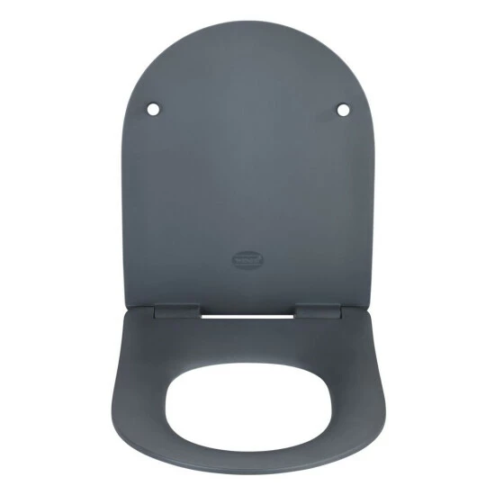 Wenko Premium WC-Sitz Sedilo Matt Grau 5 Wenko Premium WC-Sitz Sedilo Matt Grau – Bild 3