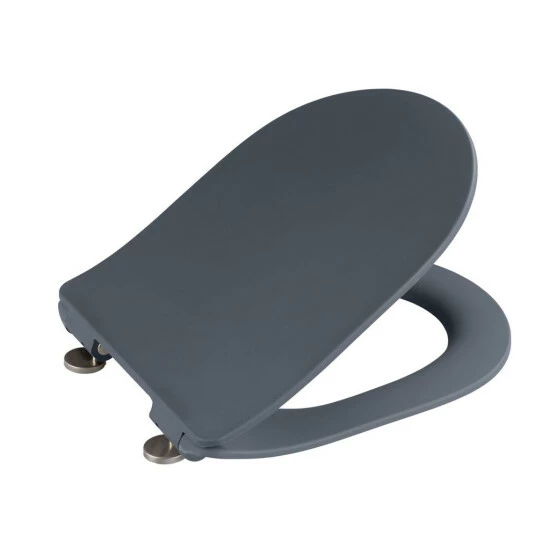 Wenko Premium WC-Sitz Sedilo Matt Grau 6 Wenko Premium WC-Sitz Sedilo Matt Grau – Bild 4