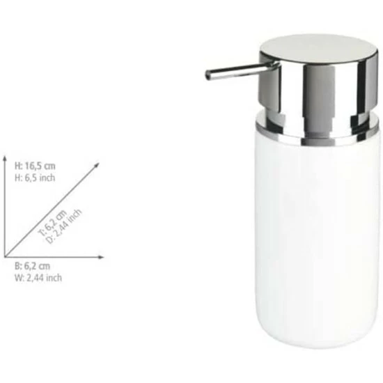 Wenko Seifenspender Silo Weiß 9 Wenko Seifenspender Silo Weiß – Bild 7