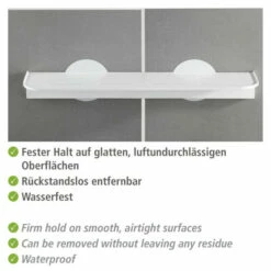 Wenko Static-Loc® Maxiablage Osimo Weiß -Günstiges Wenko Geschäft unnamed file 9944