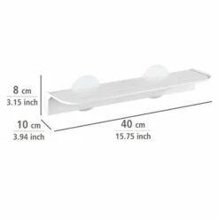 Wenko Static-Loc® Maxiablage Osimo Weiß -Günstiges Wenko Geschäft unnamed file 9945