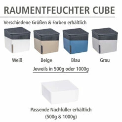 Wenko Raumentfeuchter Cube Beige 500 G -Günstiges Wenko Geschäft unnamed file 9958