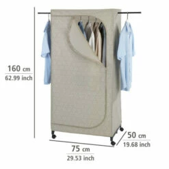 Wenko Kleiderschrank Balance Mit Rollen -Günstiges Wenko Geschäft unnamed file 9985