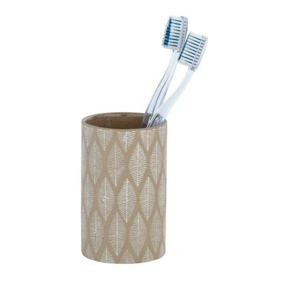 Wenko Zahnputzbecher Tupian Grau Keramik 8 Wenko Zahnputzbecher Tupian Grau Keramik – Bild 6